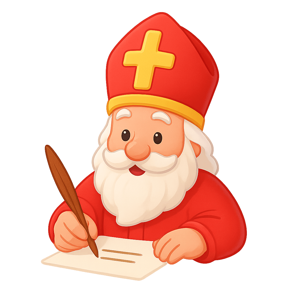 Illustratie van Sinterklaas